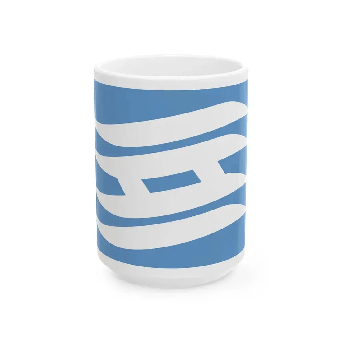 Flag of Hyogo Prefecture Japan - White Coffee Mug 15oz - Go Mug Yourself