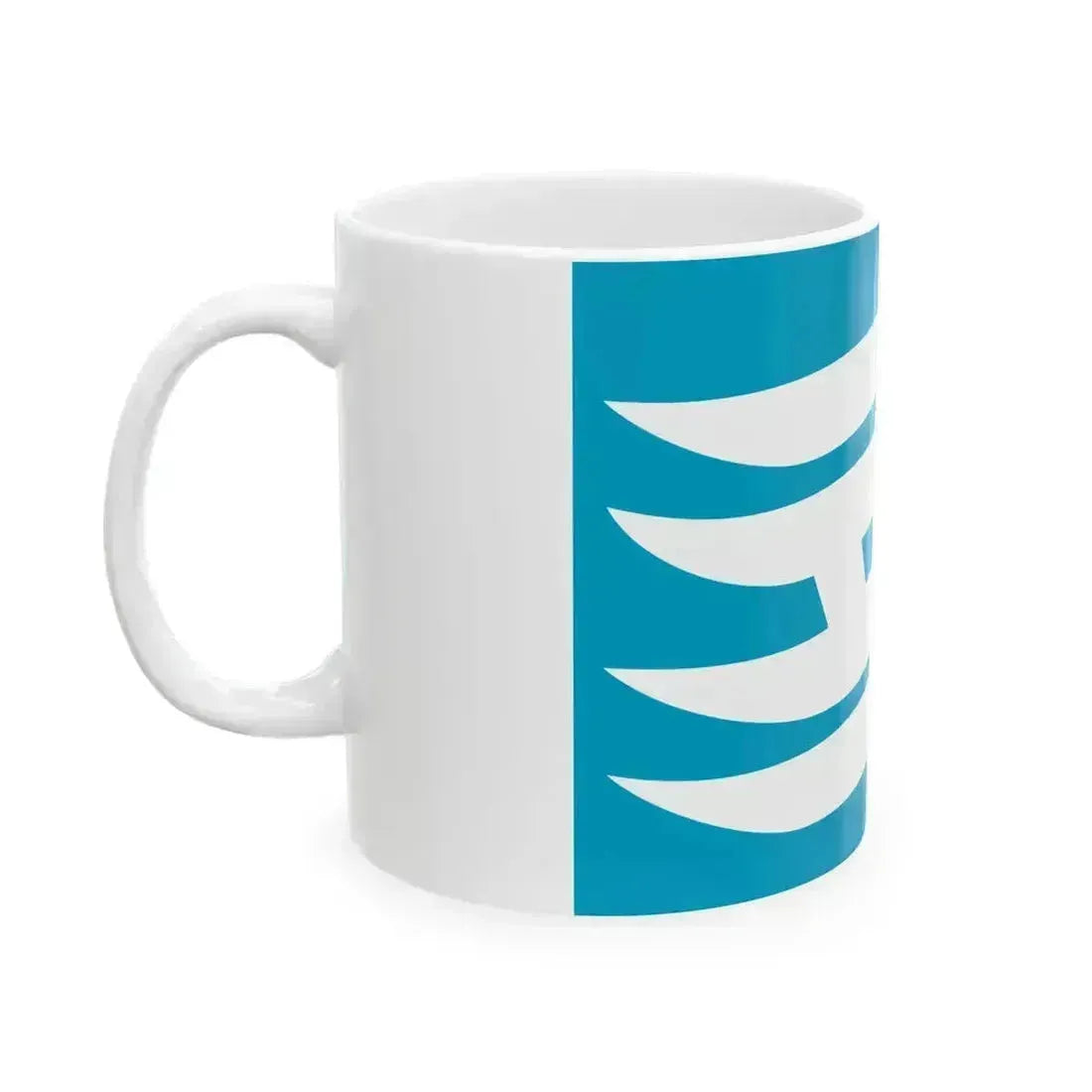 Flag of Hyogo Prefecture (Japan) White Coffee Mug - Go Mug Yourself