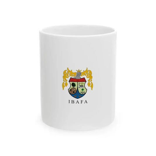 Flag of Ibafa (Hungary) White Coffee Mug 11oz - Go Mug Yourself