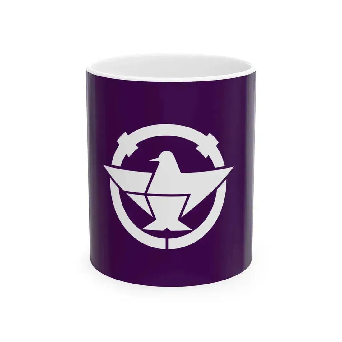 Flag of Ibaraki Osaka (Japan) White Coffee Mug 11oz - Go Mug Yourself