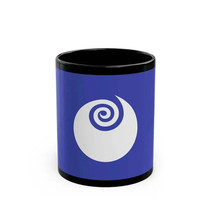 Flag of Ibaraki Prefecture Japan - Black Coffee Mug 11oz - Go Mug Yourself