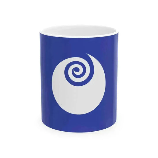 Flag of Ibaraki Prefecture (Japan) White Coffee Mug 11oz - Go Mug Yourself