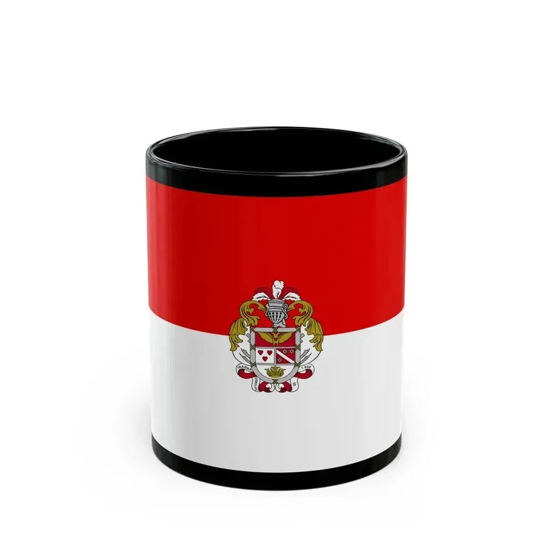 Flag of Ibarra Ecuador - Black Coffee Mug 11oz - Go Mug Yourself