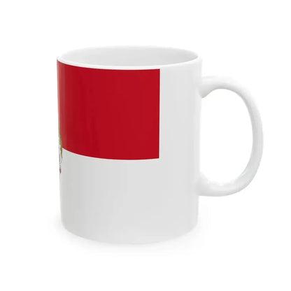 Flag of Ibarra Ecuador (Ecuador) White Coffee Mug - Go Mug Yourself
