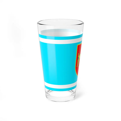 Flag of Šibenik County (Croatia) Pint Glass 16oz - Go Mug Yourself