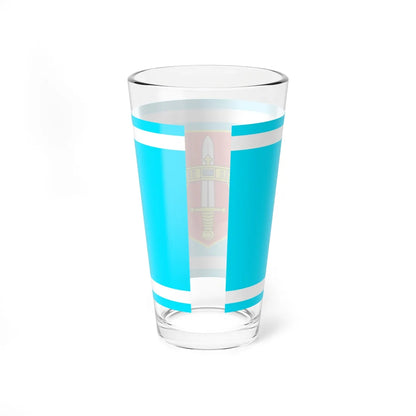 Flag of Šibenik County (Croatia) Pint Glass 16oz - Go Mug Yourself