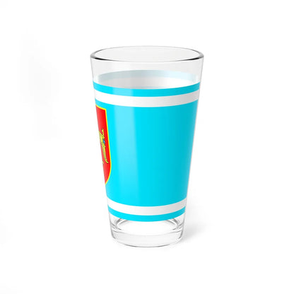 Flag of Šibenik County (Croatia) Pint Glass 16oz - Go Mug Yourself