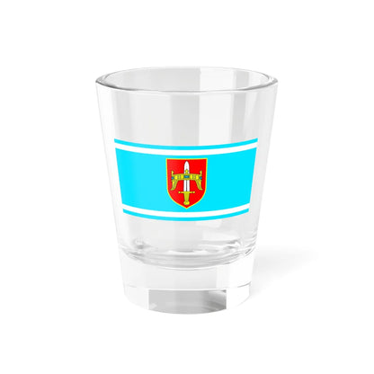 Flag of Šibenik County (Croatia) Shot Glass 1.5oz 1.5oz - Go Mug Yourself