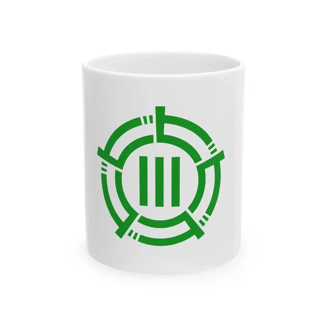 Flag of Ibigawa Gifu 1955-2005 (Japan) White Coffee Mug 11oz - Go Mug Yourself