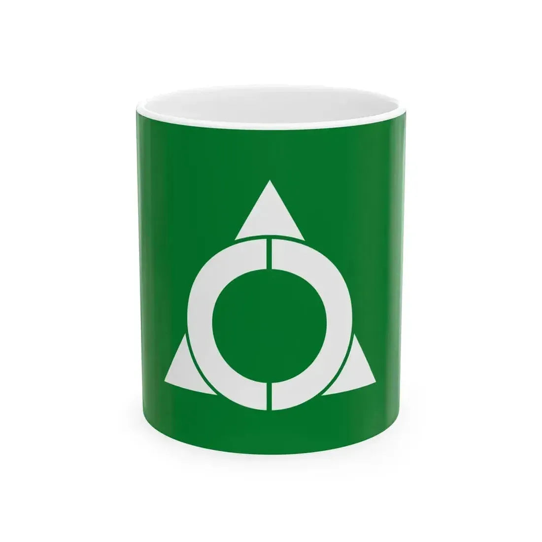 Flag of Ibuki Shiga 1956-2005 (Japan) White Coffee Mug 11oz - Go Mug Yourself