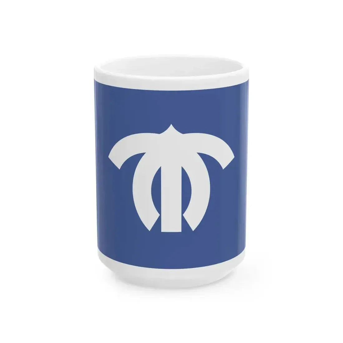 Flag of Ichihara Chiba (Japan) White Coffee Mug 15oz - Go Mug Yourself