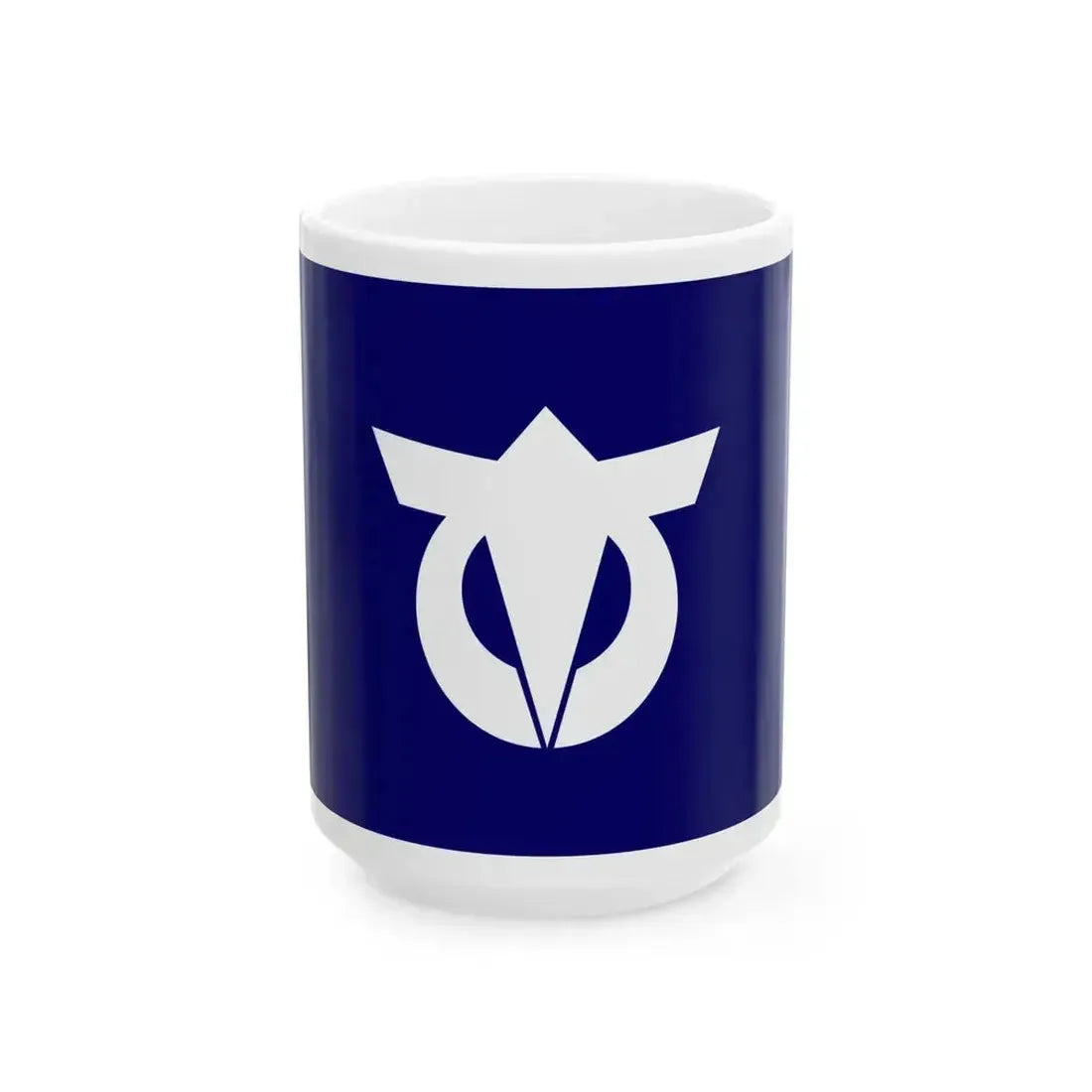 Flag of Ichikai Tochigi (Japan) White Coffee Mug 15oz - Go Mug Yourself