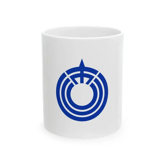 Flag of Ichikawa Hyogo (Japan) White Coffee Mug 11oz - Go Mug Yourself