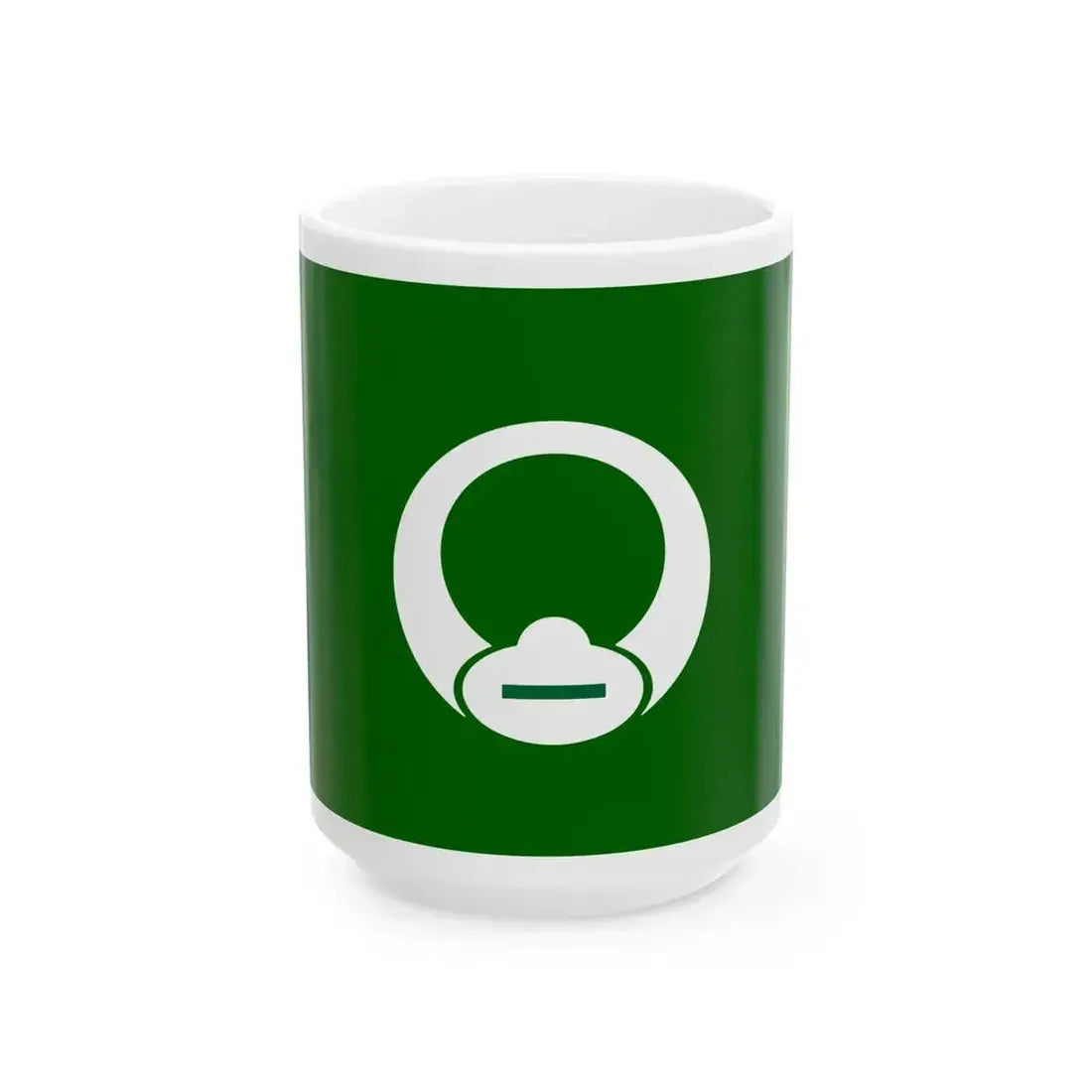 Flag of Ichinohe Iwate (Japan) White Coffee Mug 15oz - Go Mug Yourself