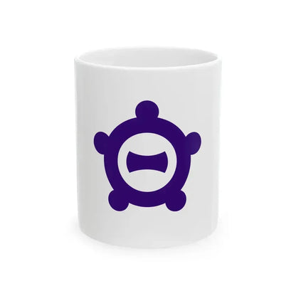 Flag of Ichinomiya Aichi Japan - White Coffee Mug 11oz - Go Mug Yourself