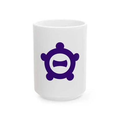 Flag of Ichinomiya Aichi Japan - White Coffee Mug 15oz - Go Mug Yourself
