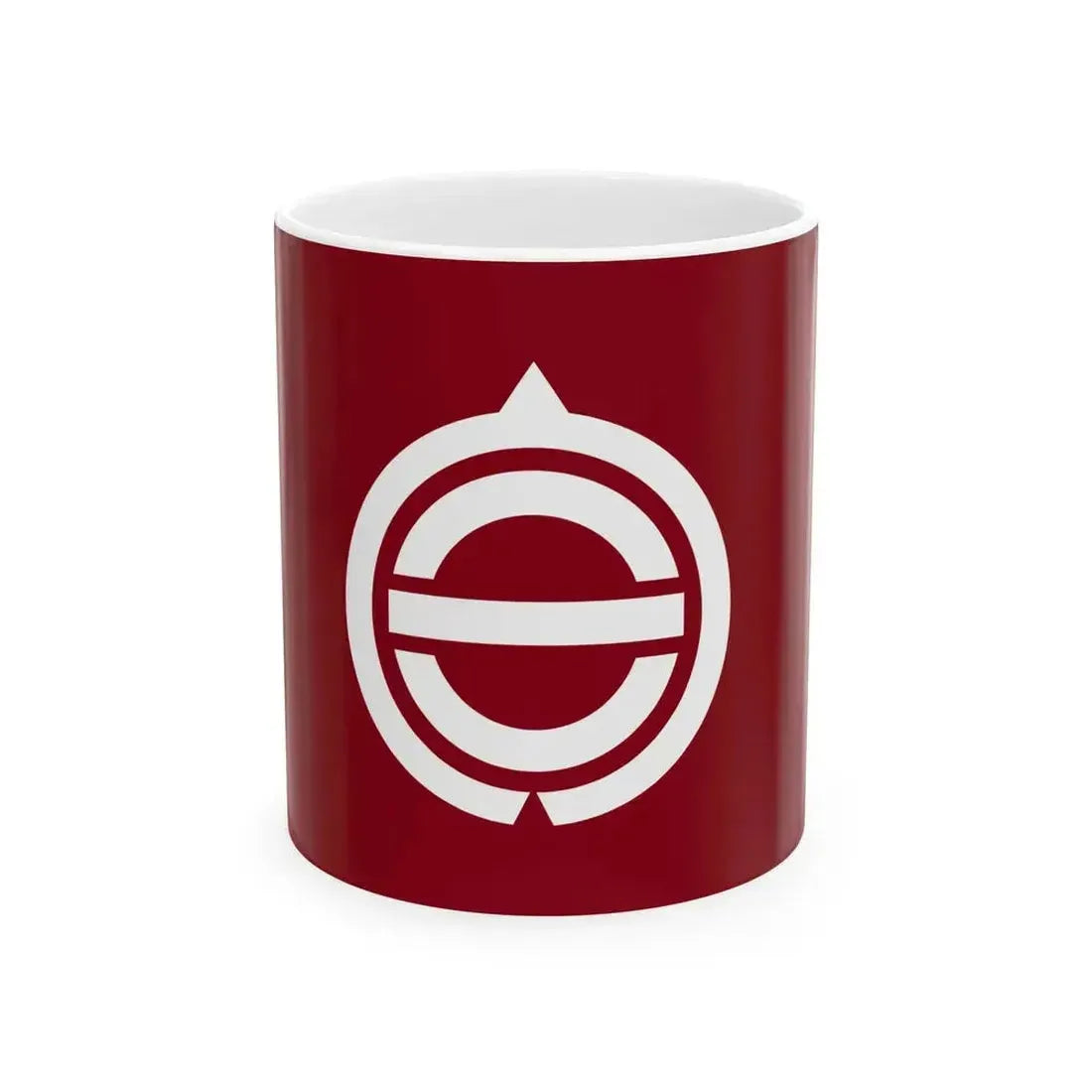 Flag of Ichinomiya Kumamoto 1986-2005 (Japan) White Coffee Mug 11oz - Go Mug Yourself