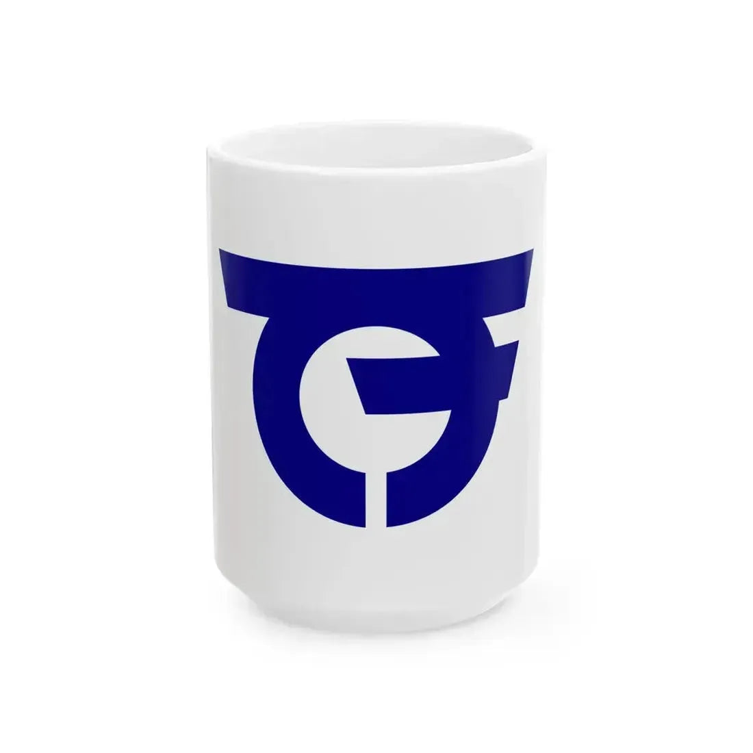 Flag of Ichinomiya Town Aichi (Japan) White Coffee Mug 15oz - Go Mug Yourself