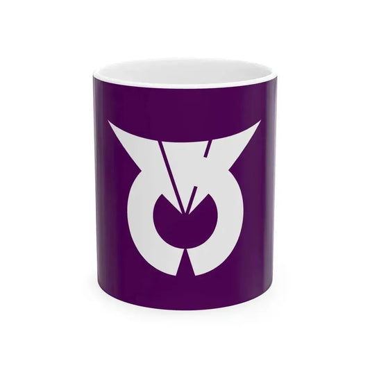 Flag of Ichinomiya Yamanashi 1966-2004 (Japan) White Coffee Mug 11oz - Go Mug Yourself