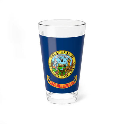 Flag of Idaho 3-2 (United States) Pint Glass 16oz 16oz - Go Mug Yourself