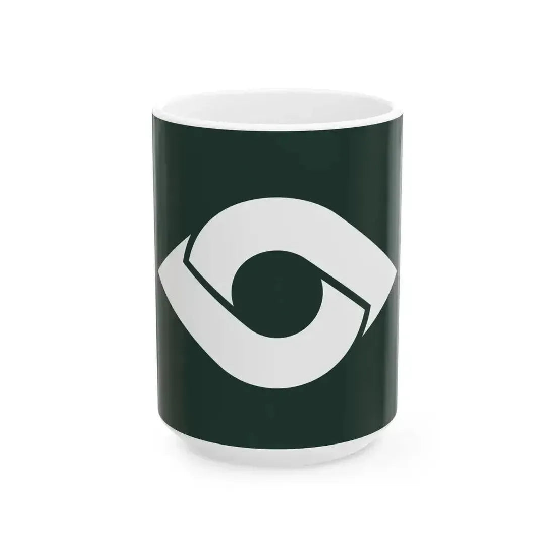 Flag of Ide Kyoto (Japan) White Coffee Mug 15oz - Go Mug Yourself