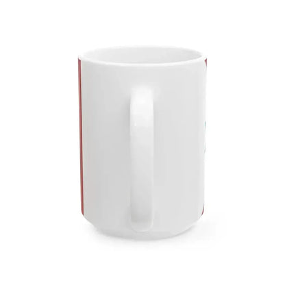 Flag of IDF Armored Corps Old Gaysot (Israel) White Coffee Mug - Go Mug Yourself