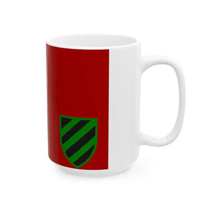Flag of IDF Armored Corps Old Gaysot (Israel) White Coffee Mug - Go Mug Yourself