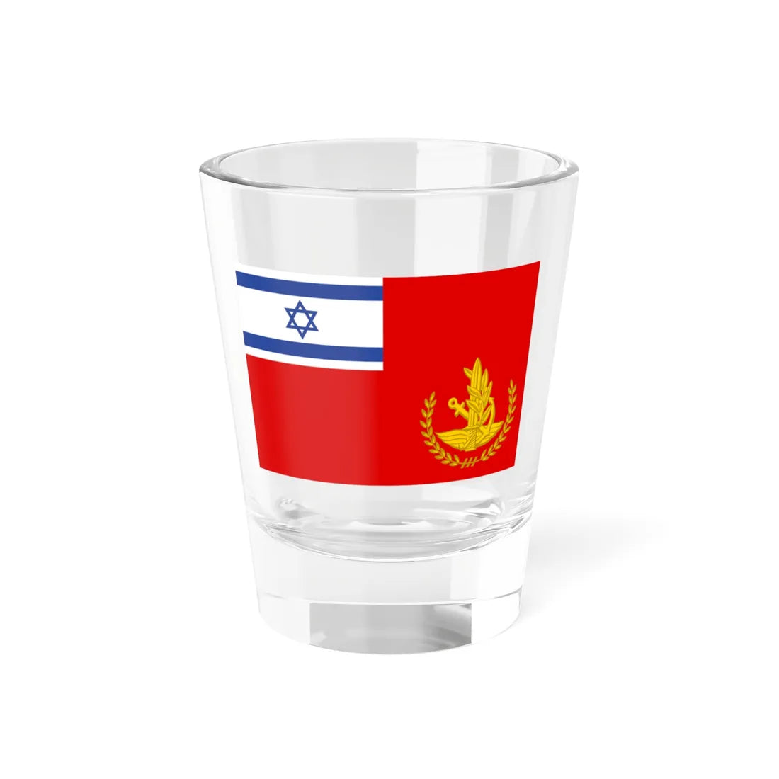 Flag of IDF Chief of Staff (Israel) Shot Glass 1.5oz 1.5oz - Go Mug Yourself