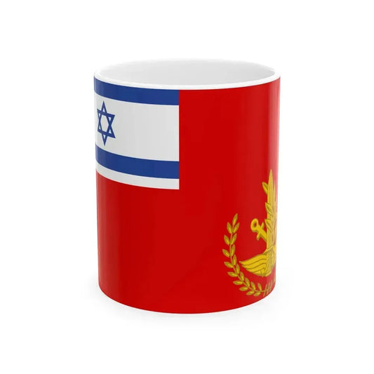 Flag of IDF Chief of Staff (Israel) White Coffee Mug 11oz - Go Mug Yourself