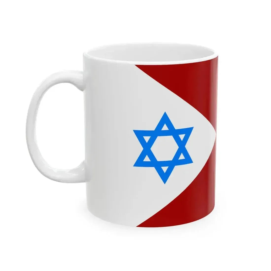 Flag of IDF Manpower Directorate (Israel) White Coffee Mug - Go Mug Yourself