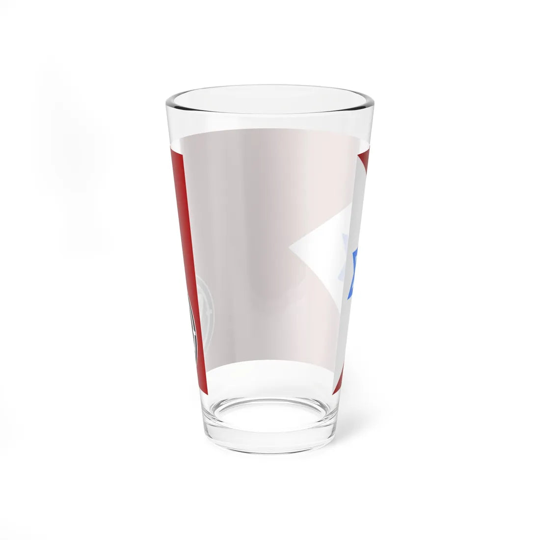 Flag of IDF Technological and Logistics Directorate (Israel) Pint Glass 16oz - Go Mug Yourself