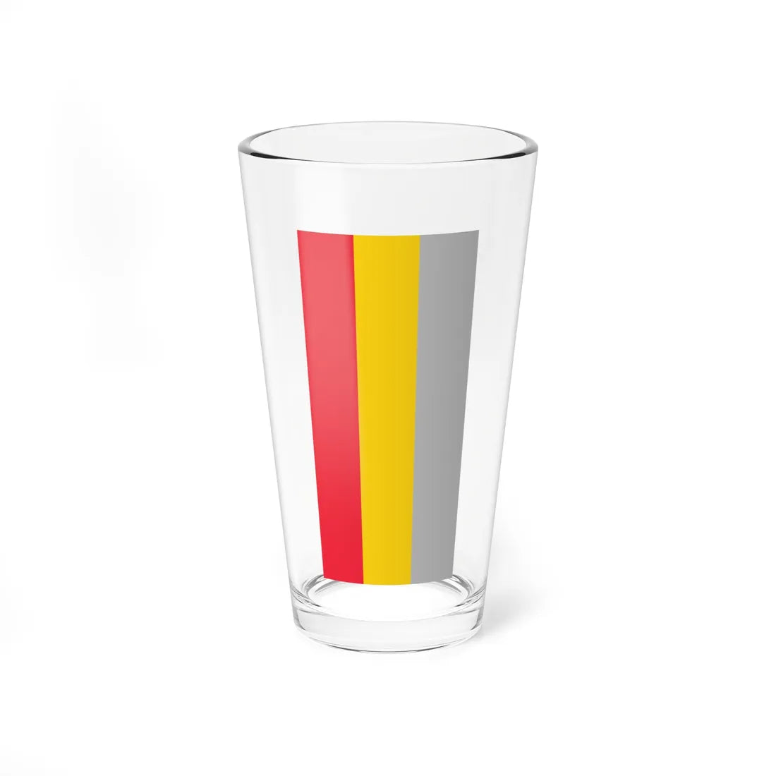 Flag of Idrija vertical (Slovenia) Pint Glass 16oz 16oz - Go Mug Yourself
