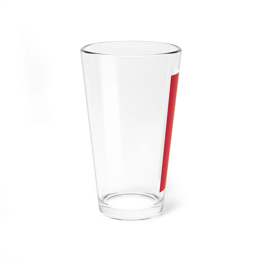 Flag of Idrija vertical (Slovenia) Pint Glass 16oz - Go Mug Yourself