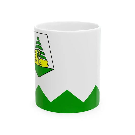 Flag of Ifrane province (Morocco) White Coffee Mug 11oz - Go Mug Yourself
