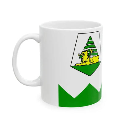 Flag of Ifrane province (Morocco) White Coffee Mug - Go Mug Yourself