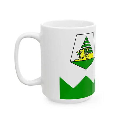 Flag of Ifrane province (Morocco) White Coffee Mug - Go Mug Yourself