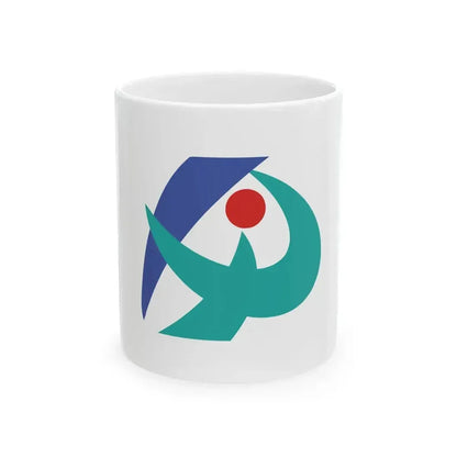 Flag of Iga Mie (Japan) White Coffee Mug 11oz - Go Mug Yourself