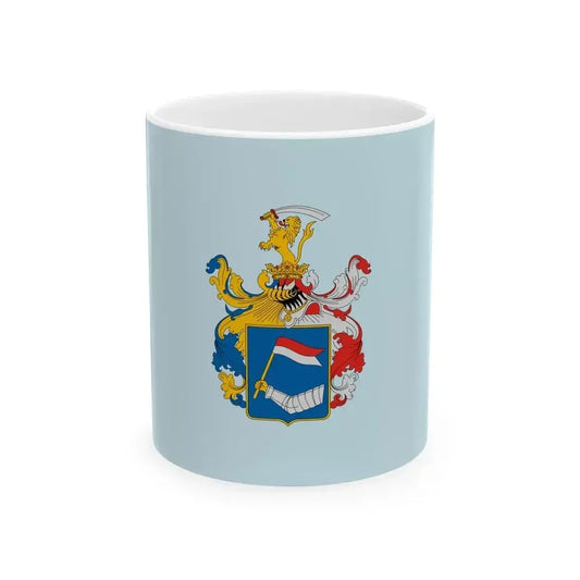 Flag of Igal (Hungary) White Coffee Mug 11oz - Go Mug Yourself