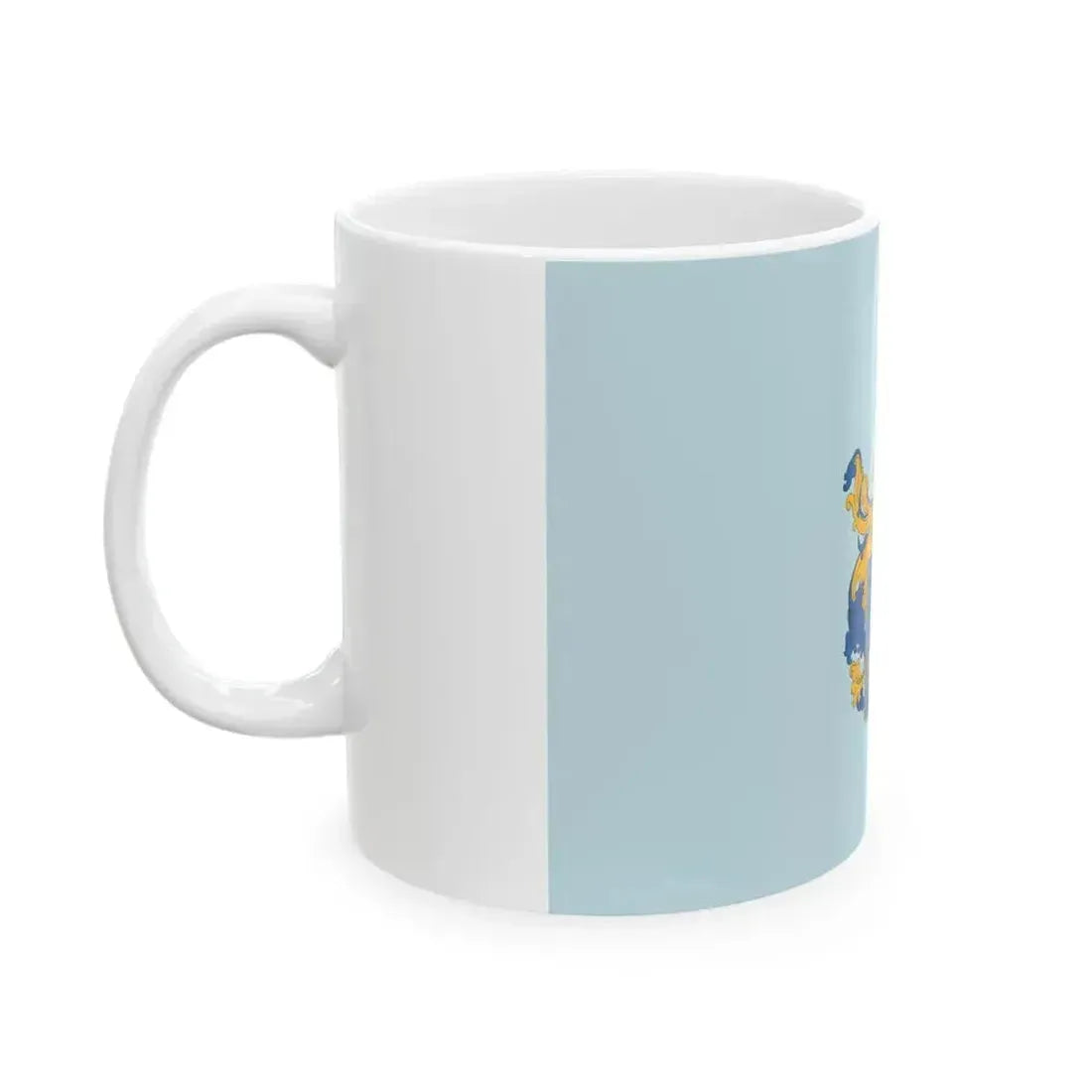 Flag of Igal (Hungary) White Coffee Mug - Go Mug Yourself