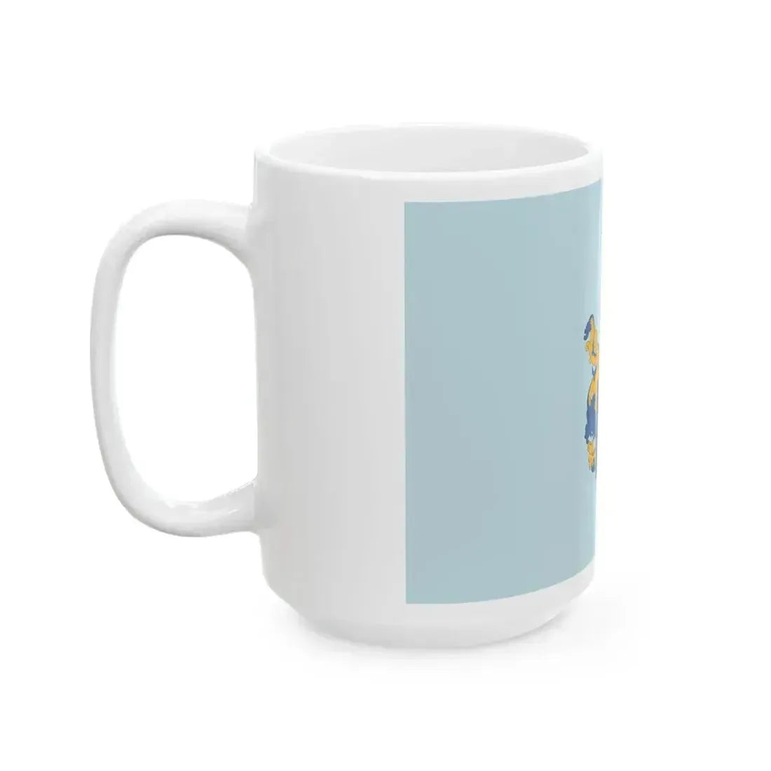 Flag of Igal (Hungary) White Coffee Mug - Go Mug Yourself