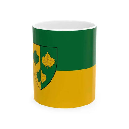 Flag of Iharos (Hungary) White Coffee Mug 11oz - Go Mug Yourself