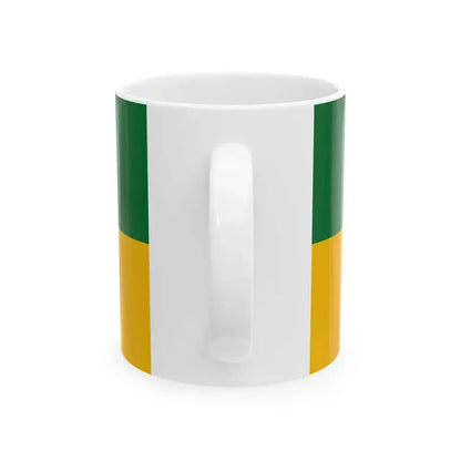 Flag of Iharos (Hungary) White Coffee Mug - Go Mug Yourself