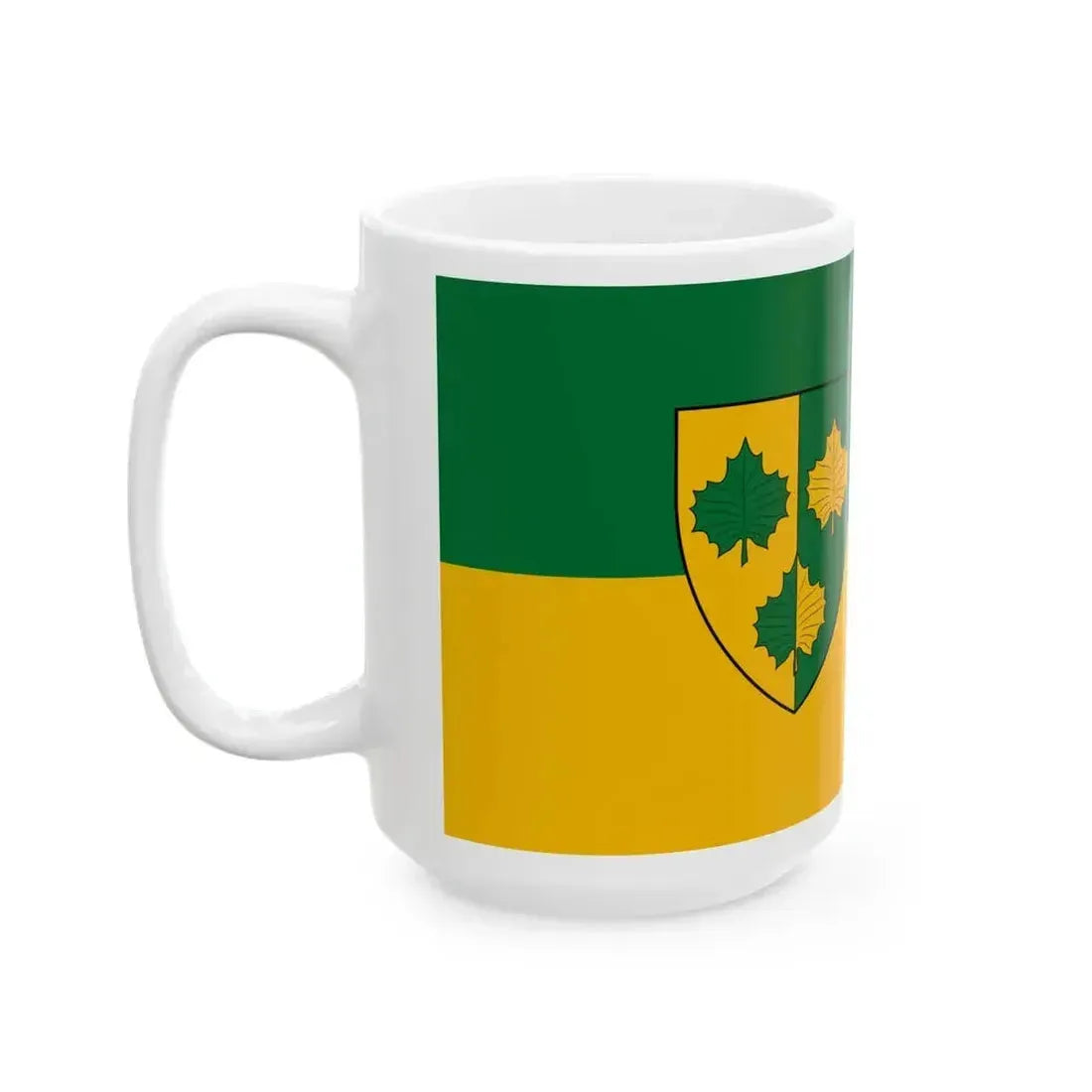 Flag of Iharos (Hungary) White Coffee Mug - Go Mug Yourself