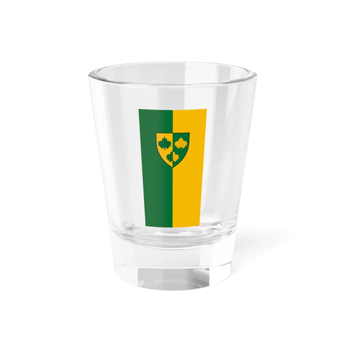 Flag of Iharos vertical (Hungary) Shot Glass 1.5oz 1.5oz - Go Mug Yourself