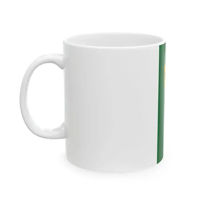 Flag of Iharos vertical (Hungary) White Coffee Mug - Go Mug Yourself
