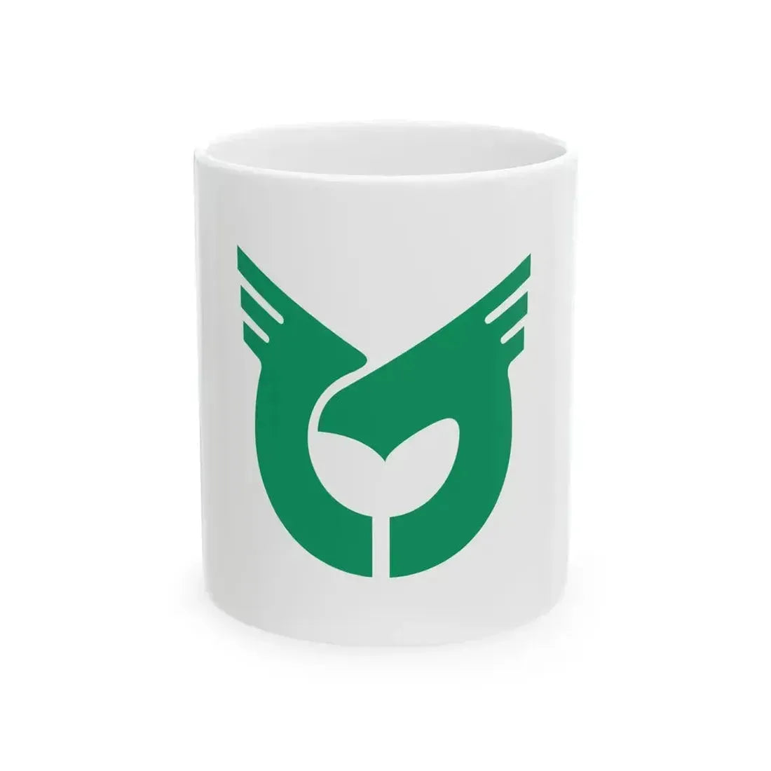 Flag of Iheya Okinawa (Japan) White Coffee Mug 11oz - Go Mug Yourself