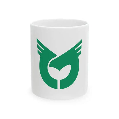 Flag of Iheya Okinawa (Japan) White Coffee Mug 11oz - Go Mug Yourself