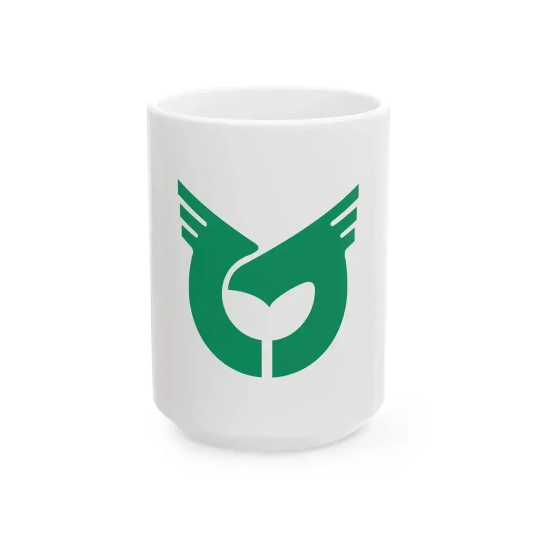 Flag of Iheya Okinawa (Japan) White Coffee Mug 15oz - Go Mug Yourself