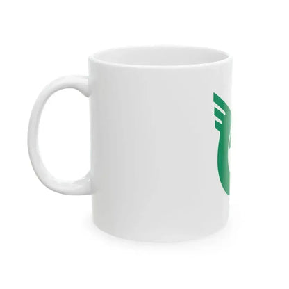 Flag of Iheya Okinawa (Japan) White Coffee Mug - Go Mug Yourself