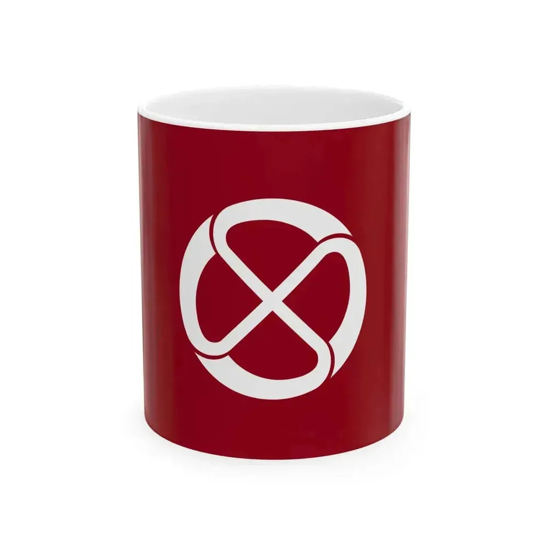 Flag of Iida Nagano (Japan) White Coffee Mug 11oz - Go Mug Yourself